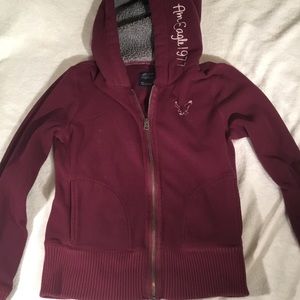 AE Sherpa Lined Jacket/Sweatshirt/Hoodie